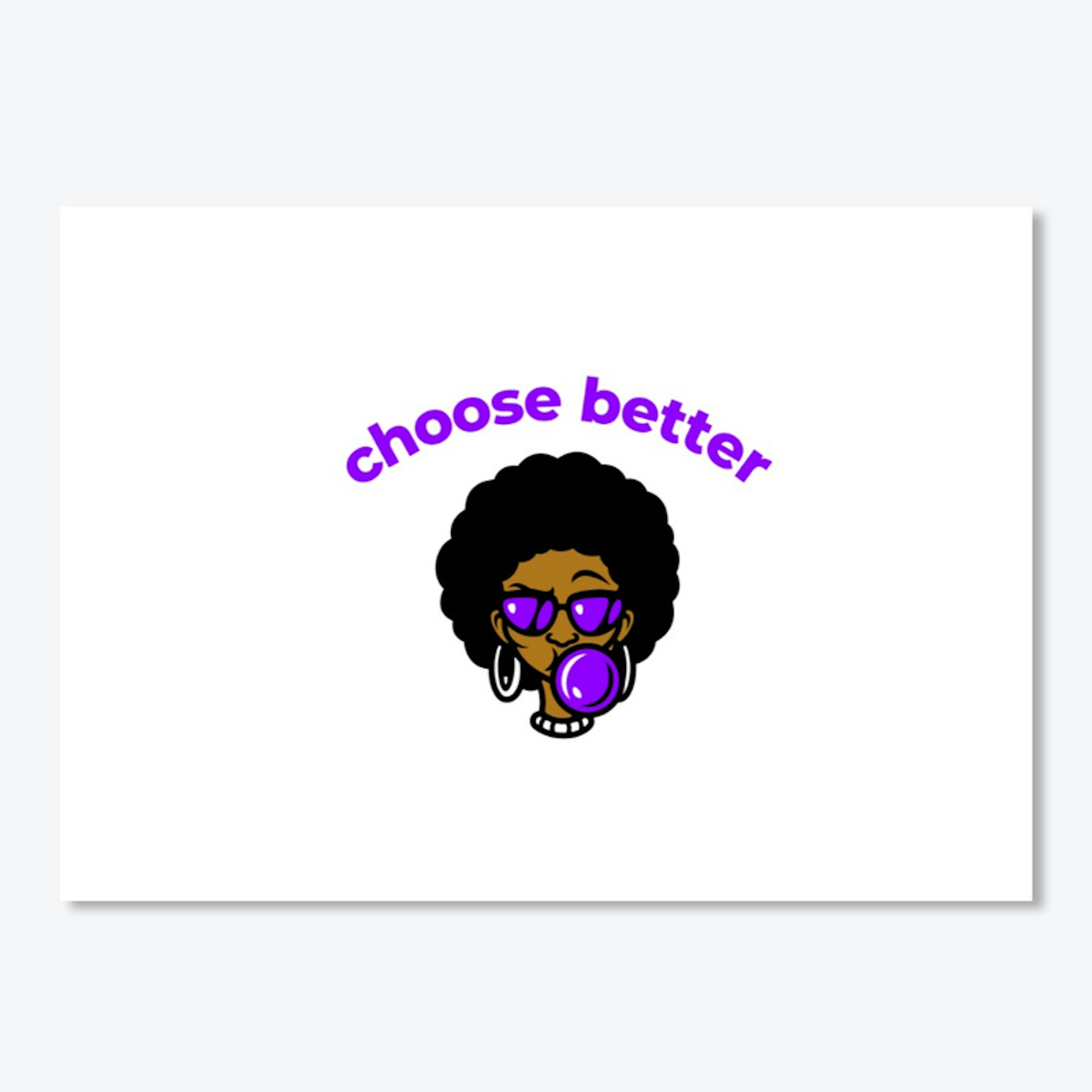 Choose Better Logo Tee